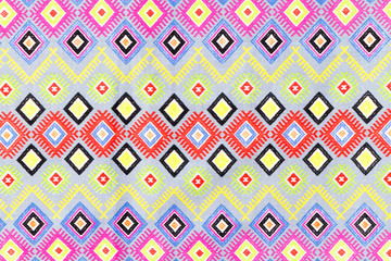 Texture of Thai silk pattern, Thailand textile