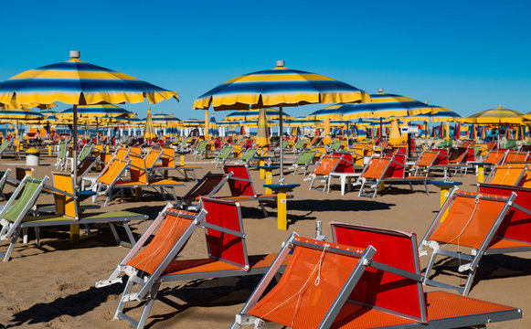 Rimini Beach, Italy