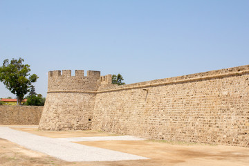 Кипр. Виды крепости города Фамагуста, построенного Венецианцами в XIV-XV веках.
