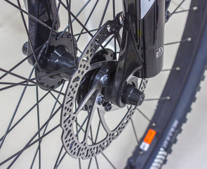  disk brake of a mountain bicycle