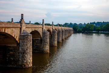 Naklejka premium Bridge in Harisburg
