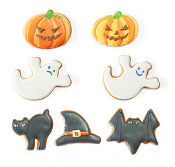 Halloween gingerbread cookie set