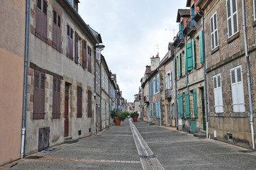 Fototapeta na wymiar Moulins, il centro storico - Alvernia, Francia