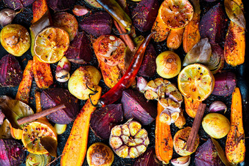 Roasted vegetables