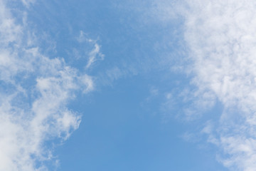Blue sky and cloud