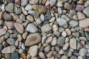 grey pebbles background