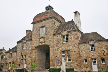Naklejka premium Abbazia di Souvigny, - Indre Val di Loire, Francia