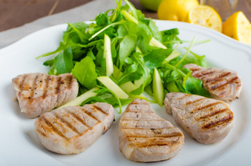 Grilled pork tenderloin