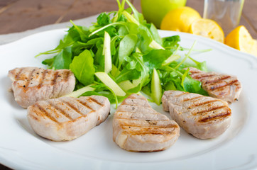 Grilled pork tenderloin