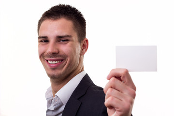 Business card / blank sign 