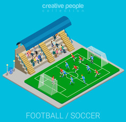 Sport collection: football / soccer stadium match play