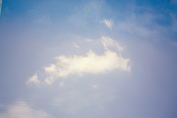 Fototapeta na wymiar Cloud and blue sky