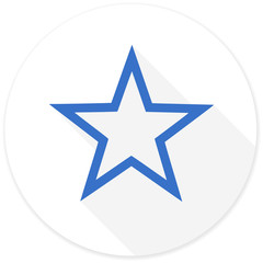 Obraz premium star flat design modern icon