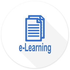 learning flat design modern icon