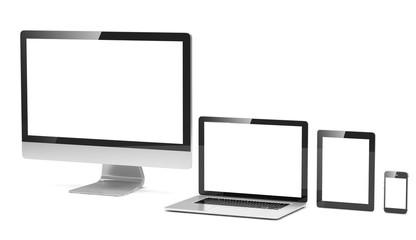 Ultimate web design, laptop, smartphone, tablet, computer