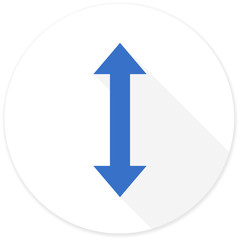 arrow flat design modern icon