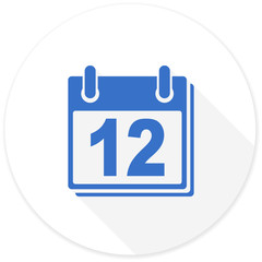 calendar flat design modern icon