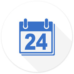 calendar flat design modern icon