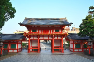 京都　八坂神社　西楼門