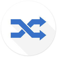 aleatory flat design modern icon