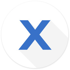 cancel flat design modern icon