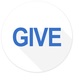 give flat design modern icon