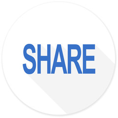 share flat design modern icon