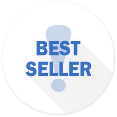 best seller flat design modern icon