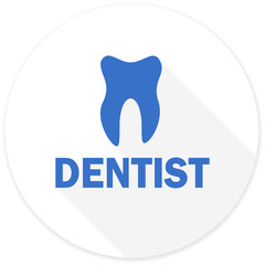dentist flat design modern icon