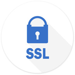 ssl flat design modern icon