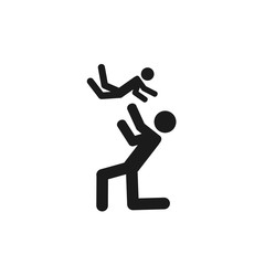 refugees illustration over white color background