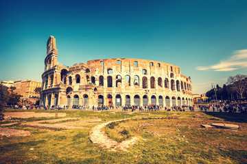 Obraz na płótnie Canvas Colosseum in Rome