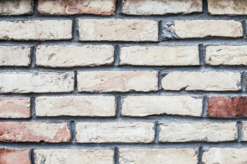 Grunge brick wall texture.