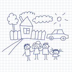 Seamless colorful vector pattern. 