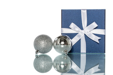 luxury color gift box with  christmas decoration