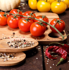 vegetables and spices