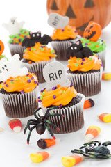 Halloween cupcakes