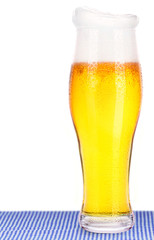 Oktoberfest Celebration Background with Beer