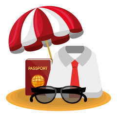 Summer vacation graphic