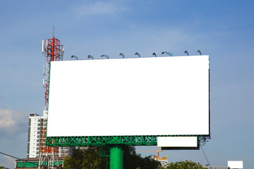 Blank billboard.