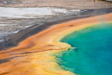Grand Prismatic Spring, Yellowstone National Park, Wyoming