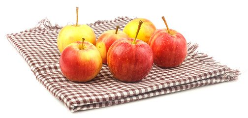 Heap of fresh apples