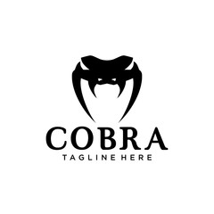 Naklejka premium Snakes Cobra Logo Template