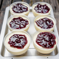Blueberry cheesecake
