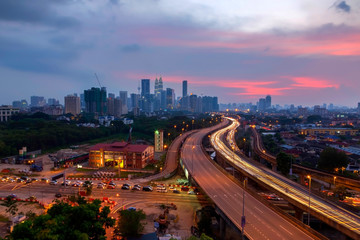 Fototapeta na wymiar Malaysia city