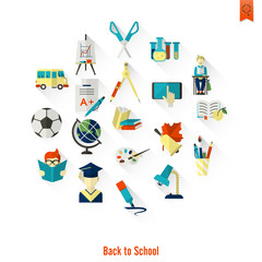 School and Education Icons