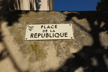 Obraz premium Place de la République