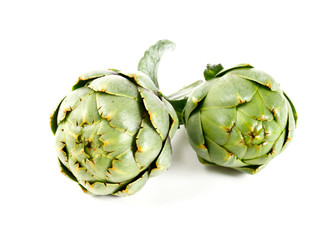 Fototapeta premium artichoke isolated on white