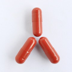 Macro Red Capsules 7