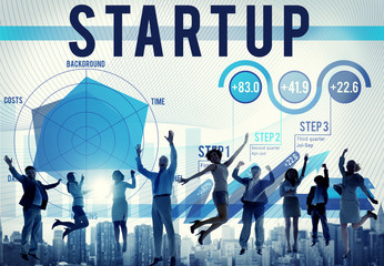 Fototapety  Startup Biznesplan Planowanie koncepcji strategii